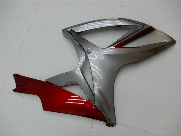Rojo Plata Carenado Suzuki GSXR 600 / 750 K6 2006-2007