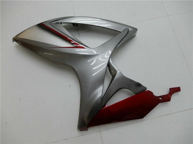 Rojo Plata Carenado Suzuki GSXR 600 / 750 K6 2006-2007