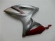 Rojo Plata Carenado Suzuki GSXR 600 / 750 K6 2006-2007