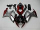 Rojo Plata Carenado Suzuki GSXR 600 / 750 K6 2006-2007