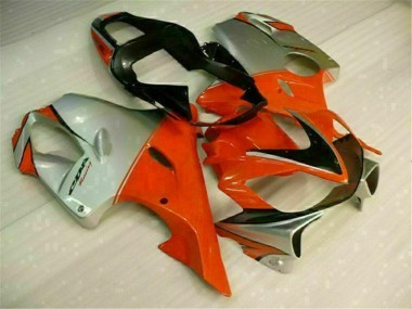 Rojo Plata Kit Carenado Honda CBR 600 F4i 2001-2003