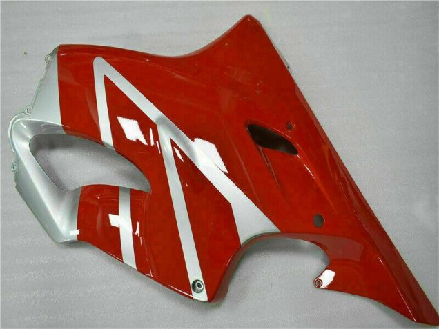 Rojo Plata Kit Completo Carenado Honda CBR 600 F4i 2001-2003 Rojo Plata Kit Completo Carenado Honda CBR 600 F4i 2001-2003