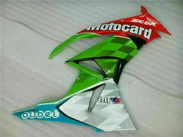 Rojo Verdecard Carenado Kawasaki ZX6R 2009-2012 Rojo Verdecard Carenado Kawasaki ZX6R 2009-2012