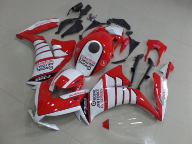 Rojo con Blanco Ala Carenado Honda CBR 1000 RR 2012-2016