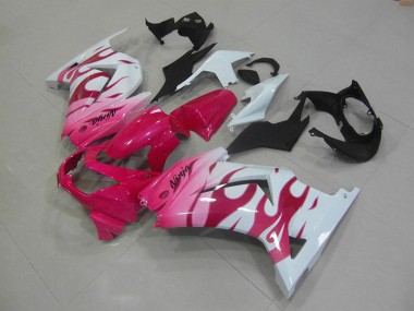 Rosa Blanco Carenado Kawasaki ZX 250R 2008-2012