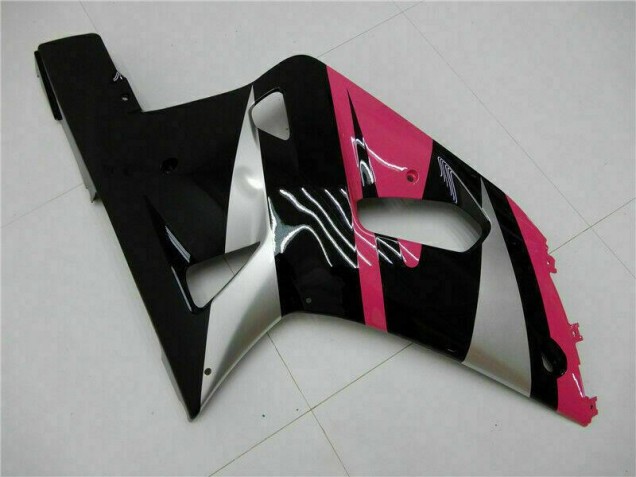 Rosa Negro Carenado Suzuki GSXR 600 / 750 K1 K2 K3 2001-2003 Rosa Negro Carenado Suzuki GSXR 600 / 750 K1 K2 K3 2001-2003