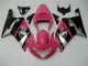 Rosa Negro Carenado Suzuki GSXR 600 / 750 K1 K2 K3 2001-2003 Rosa Negro Carenado Suzuki GSXR 600 / 750 K1 K2 K3 2001-2003