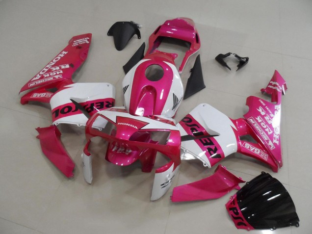 Rosa Repsol Kits Completo Carenado Honda CBR 600 RR 2003-2004 Rosa Repsol Kits Completo Carenado Honda CBR 600 RR 2003-2004