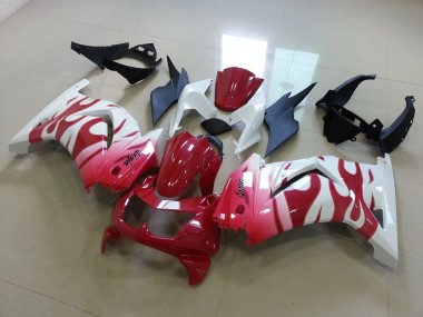 Rosa Rojo Llama Carenado Kawasaki ZX 250R 2008-2012