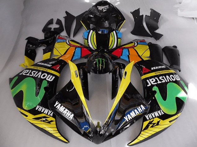 Rossi Movistar Carenado Yamaha R1 2009-2011 Rossi Movistar Carenado Yamaha R1 2009-2011