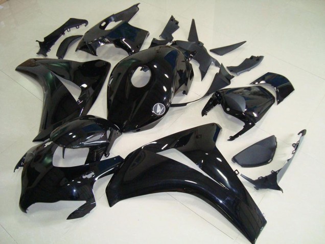 Todo Negro sin calcomanías Carenado Honda CBR 1000 RR 2008-2011 Todo Negro sin calcomanías Carenado Honda CBR 1000 RR 2008-2011