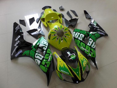 Verde Amarillo Rossi Carenado Honda CBR 1000 RR 2006-2007