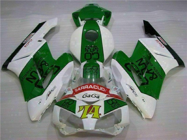Verde Blanco Carenado Honda CBR 1000 RR 2004-2005