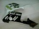 Verde Blanco Negro Carenado Honda CBR 600 RR 2003-2004 Verde Blanco Negro Carenado Honda CBR 600 RR 2003-2004