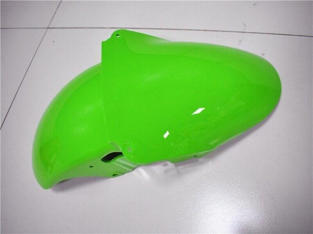 Verde Blanco Negro Carenado Kawasaki ZX6R 2000-2002 Verde Blanco Negro Carenado Kawasaki ZX6R 2000-2002