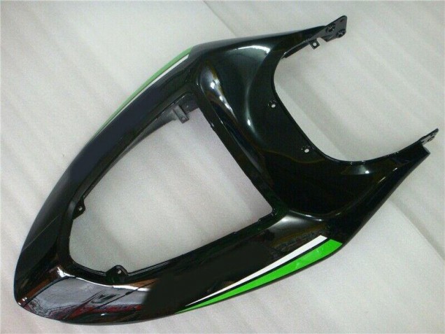Verde Blanco Negro Carenado Kawasaki ZX6R 2005-2006 Verde Blanco Negro Carenado Kawasaki ZX6R 2005-2006
