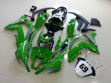 Verde Carenado Kawasaki ZX10R 2011-2015
