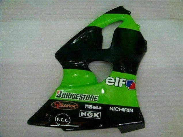 Verde Carenado & Plástico Kawasaki ZX6R 2000-2002 Verde Carenado & Plástico Kawasaki ZX6R 2000-2002