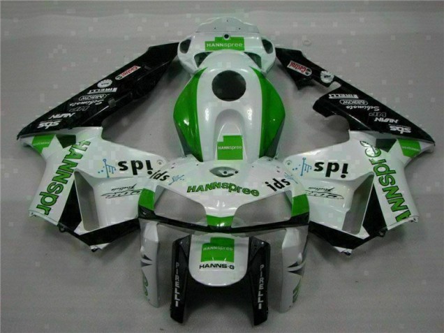 Verde Kit Carenado ABS Completo Honda CBR 600 RR 2005-2006 Verde Kit Carenado ABS Completo Honda CBR 600 RR 2005-2006