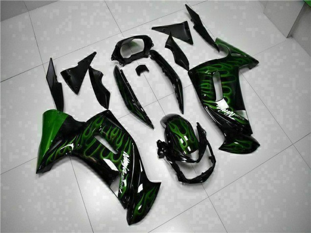 Verde Llama Carenado Kawasaki EX650 2006-2008 Verde Llama Carenado Kawasaki EX650 2006-2008