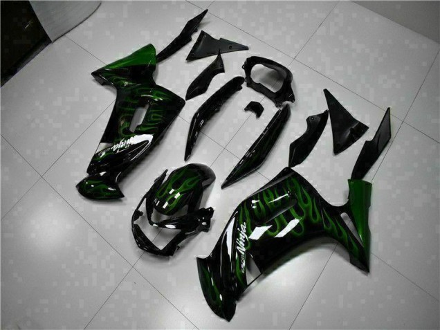 Verde Llama Carenado Kawasaki EX650 2006-2008 Verde Llama Carenado Kawasaki EX650 2006-2008
