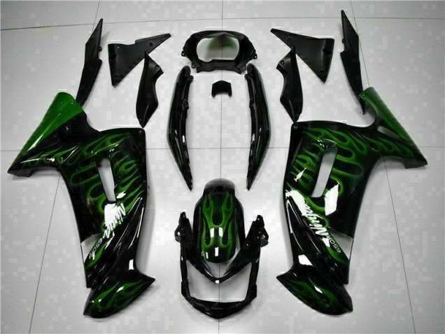 Verde Llama Carenado Kawasaki EX650 2006-2008 Verde Llama Carenado Kawasaki EX650 2006-2008