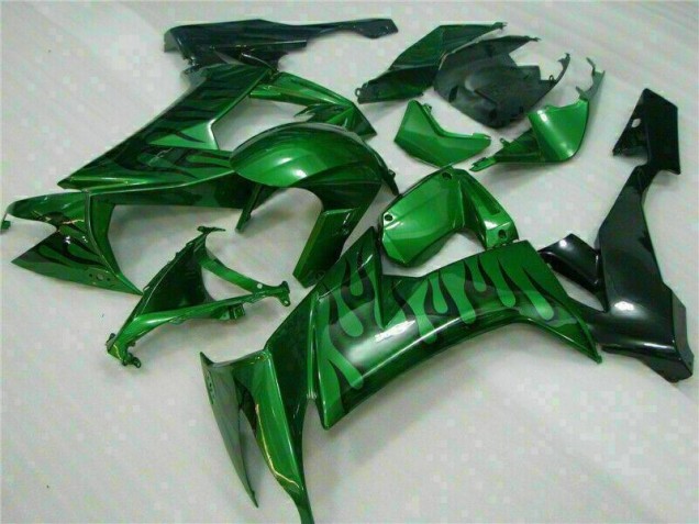 Verde Llama Carenado Kawasaki ZX10R 2008-2010 Verde Llama Carenado Kawasaki ZX10R 2008-2010