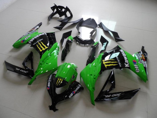Verde Monster Carenado Kawasaki ZX 300R 2013-2016 Verde Monster Carenado Kawasaki ZX 300R 2013-2016