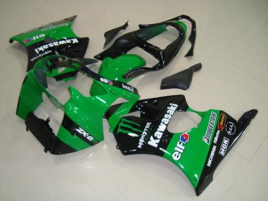 Verde Monster Carenado Kawasaki ZX6R 2000-2002