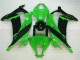 Verde Negro ABS Plástico Kawasaki ZX10R 2011-2015 Verde Negro ABS Plástico Kawasaki ZX10R 2011-2015