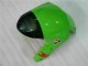 Verde Negro ABS Plástico Kawasaki ZX6R 2009-2012 Verde Negro ABS Plástico Kawasaki ZX6R 2009-2012