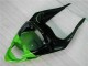 Verde Negro ABS Plástico Kawasaki ZX6R 2009-2012 Verde Negro ABS Plástico Kawasaki ZX6R 2009-2012