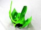 Verde Negro Blanco Kits ABS Carenado Kawasaki ZX6R 2000-2002 Verde Negro Blanco Kits ABS Carenado Kawasaki ZX6R 2000-2002