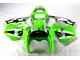 Verde Negro Blanco Kits ABS Carenado Kawasaki ZX6R 2000-2002 Verde Negro Blanco Kits ABS Carenado Kawasaki ZX6R 2000-2002