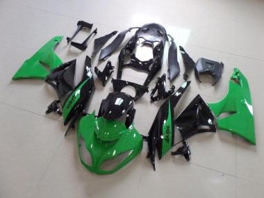 Verde & Negro Carenado Kawasaki ZX6R 2009-2012