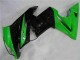 Verde Negro Carenado & Plástico Kawasaki EX650 2006-2008 Verde Negro Carenado & Plástico Kawasaki EX650 2006-2008