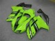 Verde Negro Carenado & Plástico Kawasaki ZX6R 2007-2008 Verde Negro Carenado & Plástico Kawasaki ZX6R 2007-2008