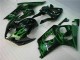 Verde Negro Carenado Suzuki GSXR 1000 K3 2003-2004 Verde Negro Carenado Suzuki GSXR 1000 K3 2003-2004