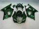 Verde Negro Carenado Suzuki GSXR 1000 K3 2003-2004 Verde Negro Carenado Suzuki GSXR 1000 K3 2003-2004