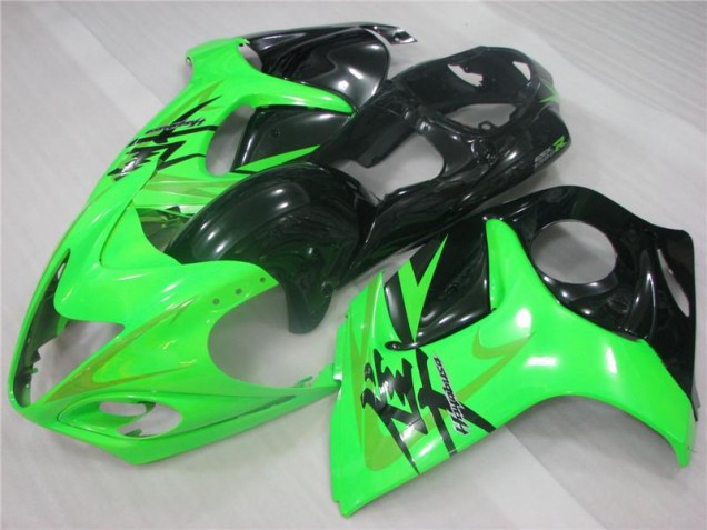 Verde Negro Carenado Suzuki GSXR 1300 Hayabusa 2008-2019