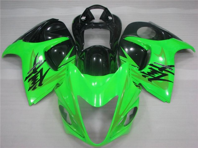 Verde Negro Carenado Suzuki GSXR 1300 Hayabusa 2008-2019