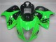 Verde Negro Carenado Suzuki GSXR 1300 Hayabusa 2008-2019