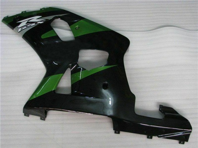 Verde Negro Carenado Suzuki GSXR 600 / 750 K1 K2 K3 2001-2003 Verde Negro Carenado Suzuki GSXR 600 / 750 K1 K2 K3 2001-2003