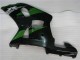 Verde Negro Carenado Suzuki GSXR 600 / 750 K1 K2 K3 2001-2003 Verde Negro Carenado Suzuki GSXR 600 / 750 K1 K2 K3 2001-2003