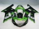 Verde Negro Carenado Suzuki GSXR 600 / 750 K1 K2 K3 2001-2003 Verde Negro Carenado Suzuki GSXR 600 / 750 K1 K2 K3 2001-2003