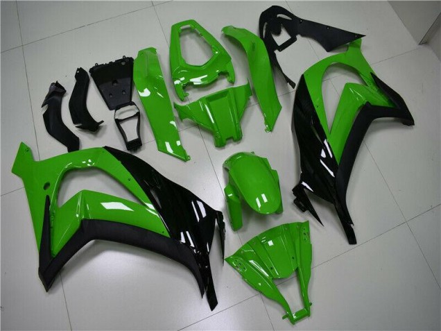 Verde Negro Carrocería Kawasaki ZX10R 2011-2015