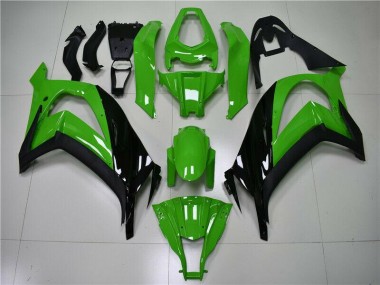 Verde Negro Carrocería Kawasaki ZX10R 2011-2015