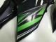 Verde Negro Inyección Kit Carenado Kawasaki Z800 2013-2016 Verde Negro Inyección Kit Carenado Kawasaki Z800 2013-2016