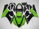 Verde Negro Kit Carenado Inyección Kawasaki ZX6R 2005-2006 Verde Negro Kit Carenado Inyección Kawasaki ZX6R 2005-2006
