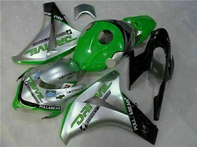 Verde Plata Carenado Honda CBR 1000 RR 2008-2011 Verde Plata Carenado Honda CBR 1000 RR 2008-2011